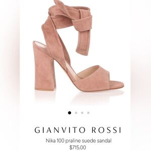 Gianvito Rossi Suede Heels